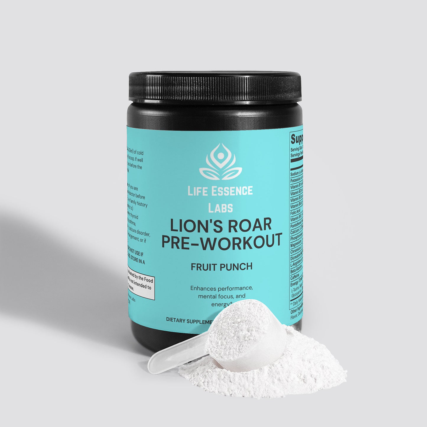 LION'S ROAR Pre-Workout Powder (Fruit Punch)